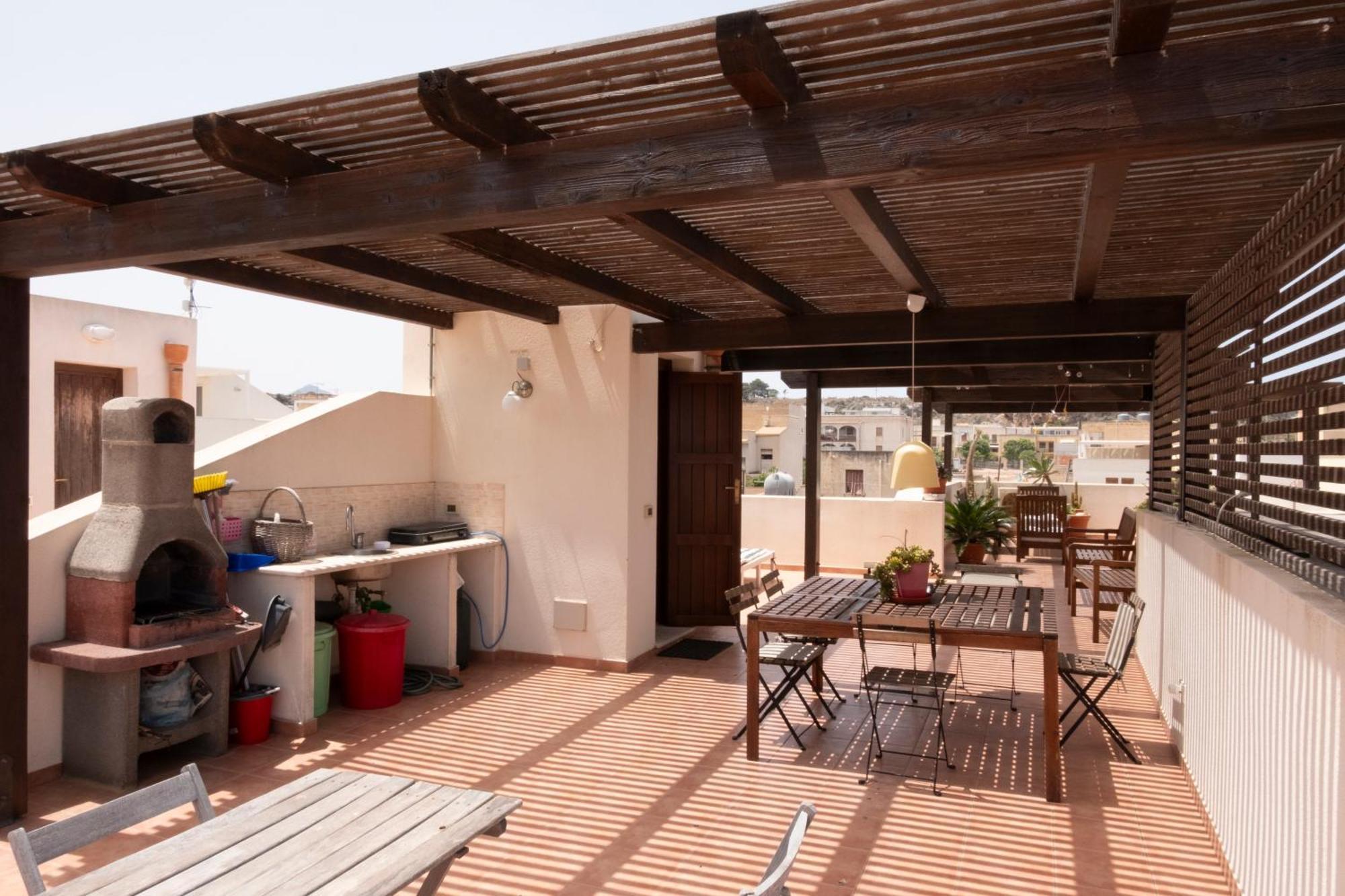 شقة Casa Pachira Con Vista Mare سان فيتو لو كابو المظهر الخارجي الصورة